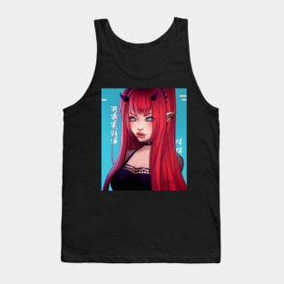 Demon Red Head Tank Top